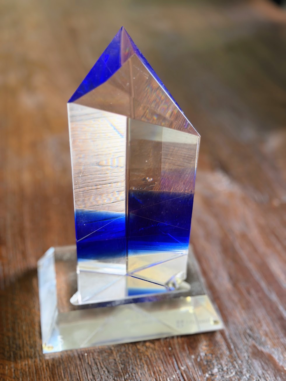 My five-year Microsoft anniversary crystal