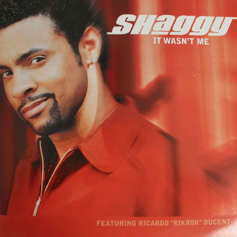 Cover artwork for Shaggy's single It Wasn't Me